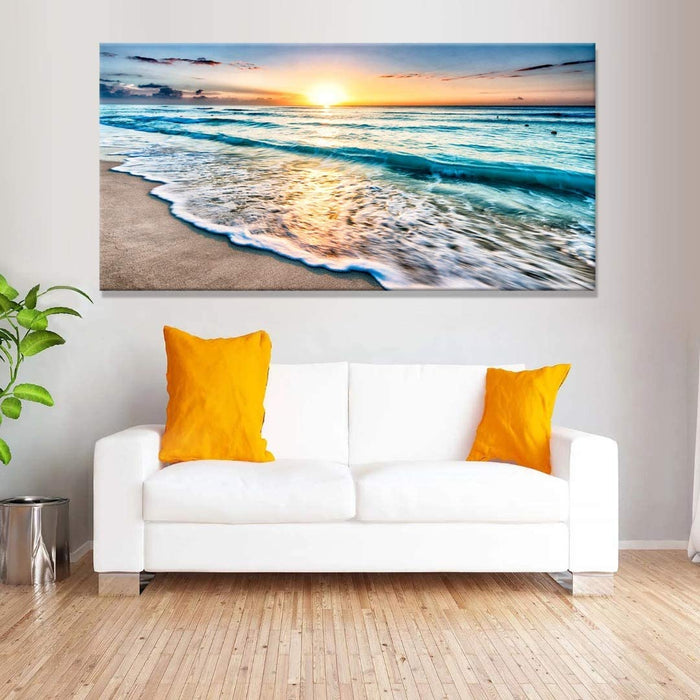 Premium Beach Canvas Wall Art - 12 Variations