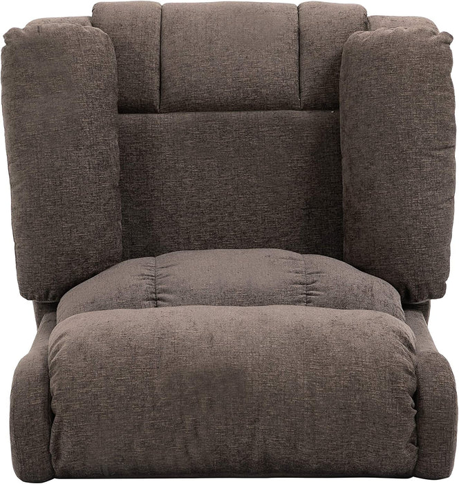 Lindale Massage Recliner, Brown + Black