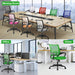 Ergonomic Green Office Chair with Lumbar Support