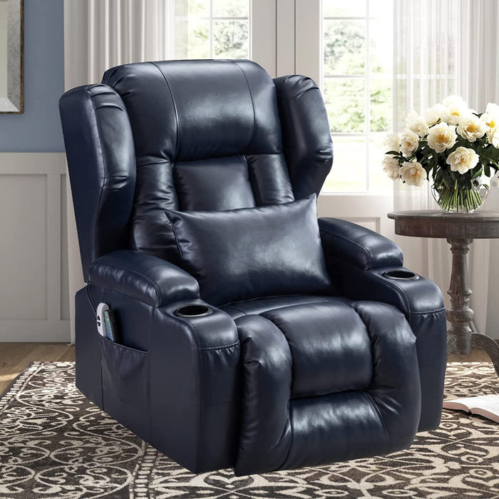 Power Recliner Chair with Heat and Massage