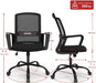 Ergonomic Mesh Office Chair with Armrests and Wheels