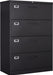 Lockable 4-Drawer Lateral File Cabinet for Office/Home