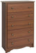 Cherry Monterey 5-Drawer Chest