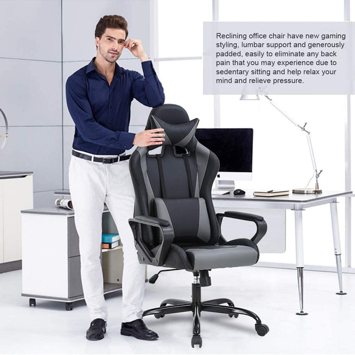 Affordable Ergonomic Gaming Chair with Back Support