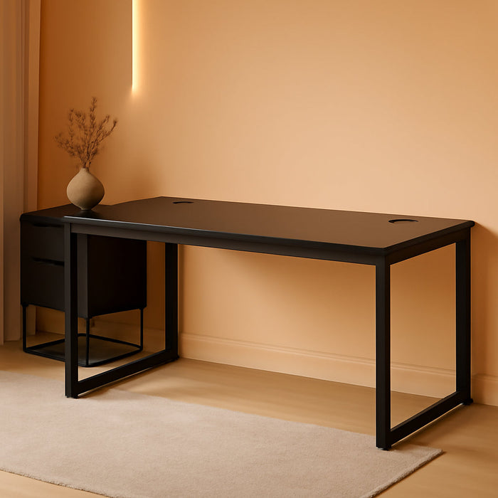 Black Solo Desk Artwork