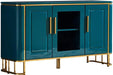 Green Contemporary Style Dining Cabinet Cupboard
