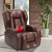 Power Recliner Chair with Vibration Massage