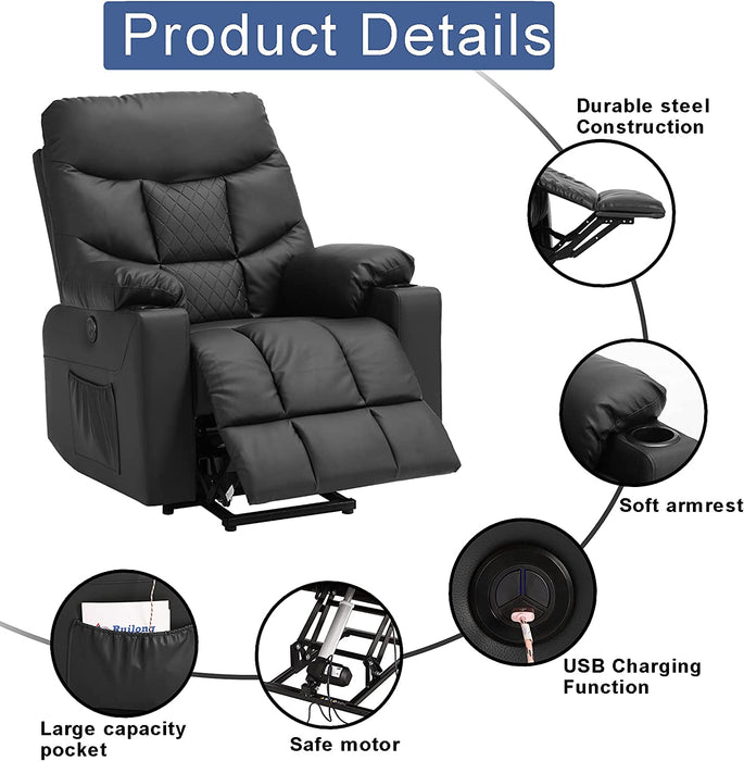 Power Lift Recliner Sofa Chair for Elderly