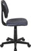 Gray Mesh Swivel Office Chair with Pivot Back