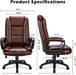 Ergonomic Executive Chair with Lumbar Support