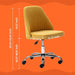 Modern Yellow Swivel Chair for Home Office