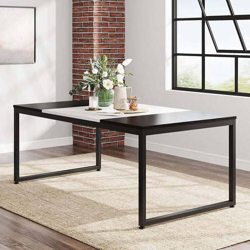 6-Person Modern Rectangular Dining Table