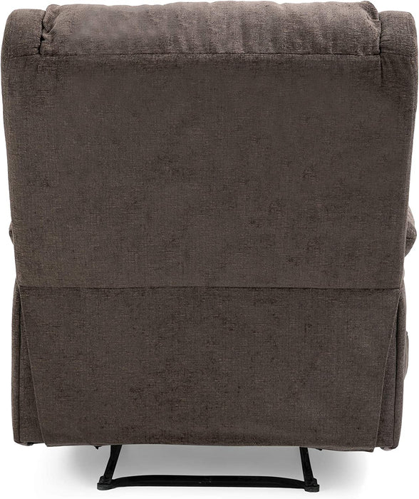 Lindale Massage Recliner, Brown + Black