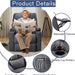 Velvet Power Lift Recliner with Heat & Massage