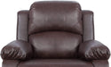 AYCP Bonded Leather Recliner Sofa Set