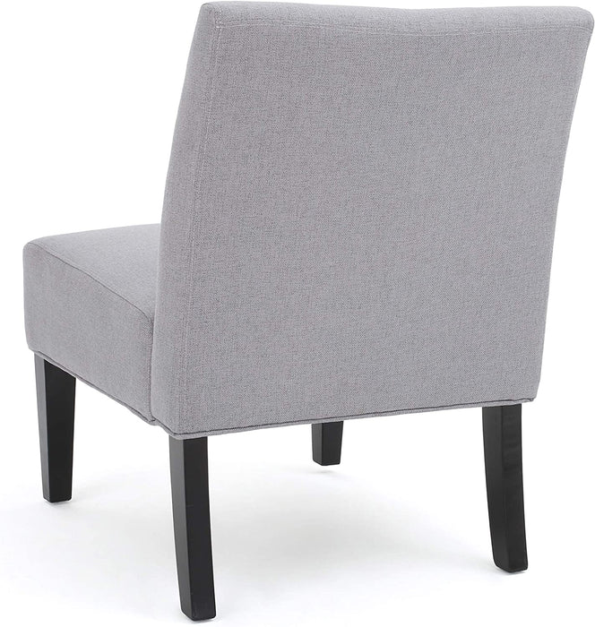 2 Light Grey Rubber Accent Chairs by Christopher Knight Home