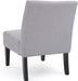 2 Light Grey Rubber Accent Chairs by Christopher Knight Home