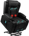 Electric Power Lift Recliner Massage Chair (Black)