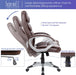 Ergonomic High Back Office Chair with Armrests