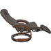 Charles Euro Chair Recliner for RV (Chestnut)