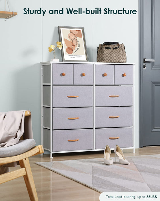 Nicehill Dresser for Bedroom with 6 Drawers, Storage Drawer