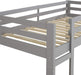 Classic Stackable Twin Bunk Bed, Grey