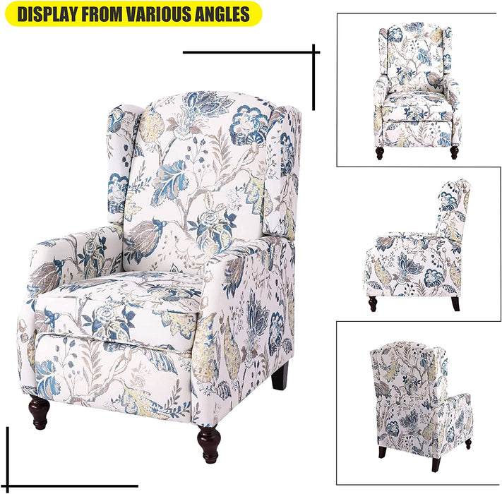 Floral recliner online chair