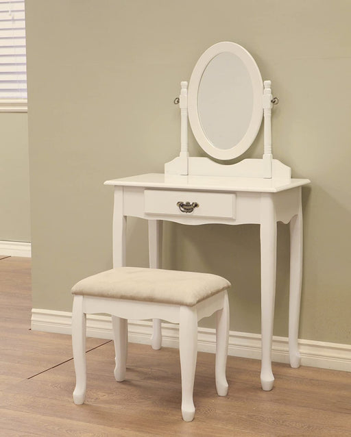 White Frenchi Furniture Vanity Set