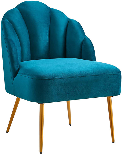 Teal Accent Chair, 23.5″W X 25″D X 32.25″H