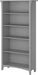 Salinas Bookcase in Cape Cod Gray