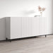 White 4D Pafos Sideboard