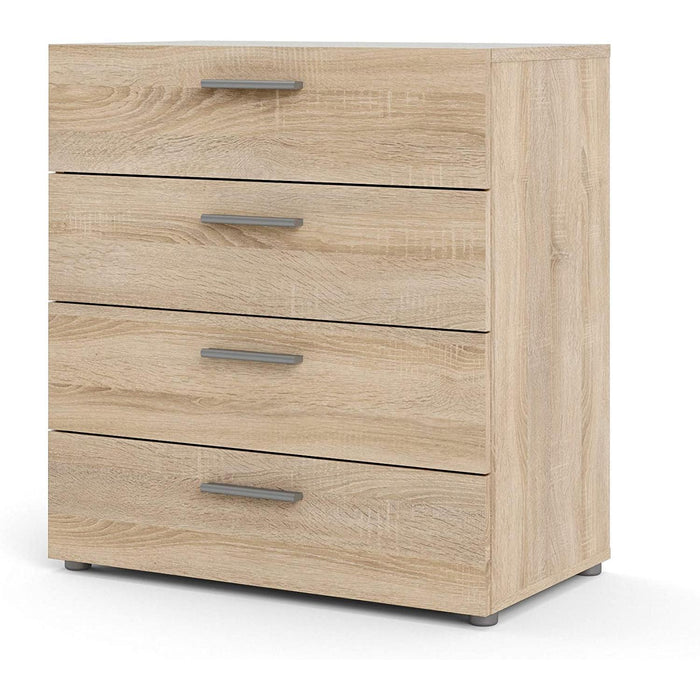 Oak Structure 4-Drawer Pepe Chest