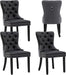 Dining Chairs Set of 4, Upholstered High-End Tufted Dining Room Chair