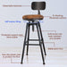 Vintage Industrial Adjustable Bar Stools (Set/2)