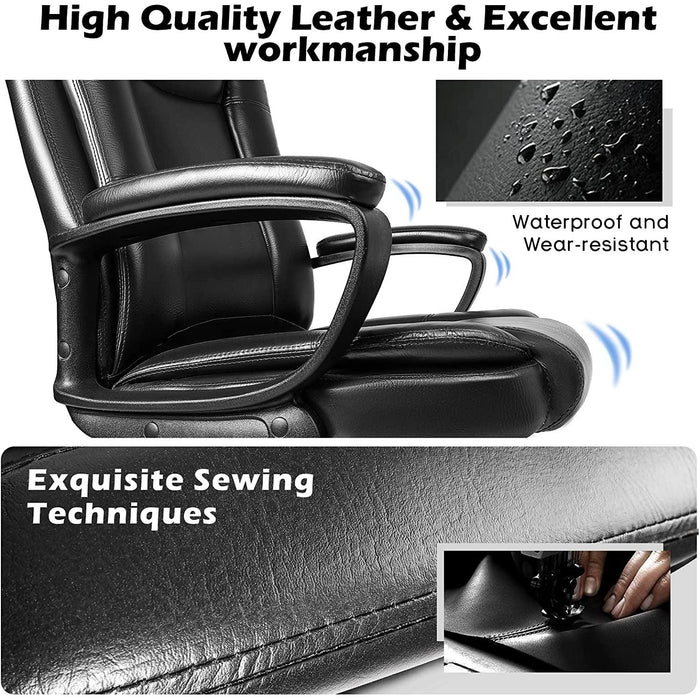 Ergonomic Executive Chair with Lumbar Support
