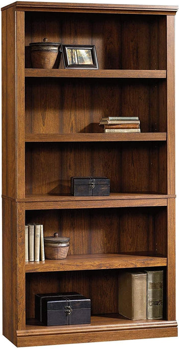 Washington Cherry 5-Shelf Bookcase by Sauder Select