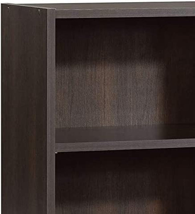 Cinnamon Cherry Bookcase with 3 Shelves