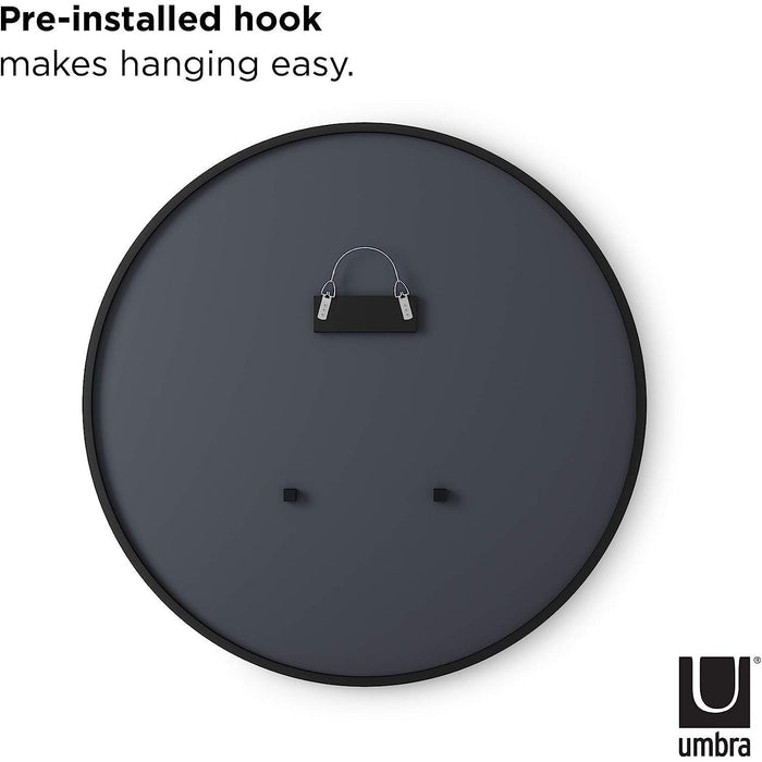 Modern round Rubber Wall Mirror