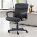 Ergonomic PU Leather Swivel Office Chair