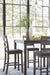 Gray Bridson 5-Piece Counter Height Dining Set