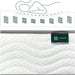 Off White Narrow Twin Mattress, 6 Inch