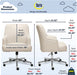 Memory Foam Office Chair with Adjustable Height