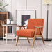 Retro Modern Burnt Orange Lounge Chair