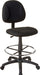 Ergonomic Drafting Chair in Black (No Arms)