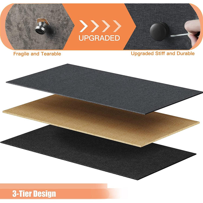 Black Grey Tall Dresser with Shelves for Bedroom & Nursery