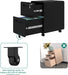 Mobile File Cabinet with Lock for Office/Home