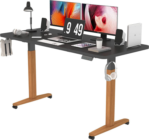 Height Adjustable Electric Standing Desk with Memory Preset