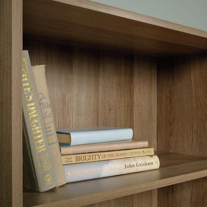 Summer Oak Bookcase with 5 Shelves