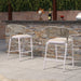 Outdoor Rattan Wicker Barstools, Set of 2