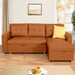 Reversible Sleeper Sectional with Chaise and Storage